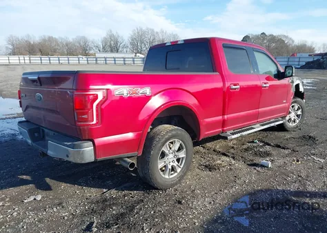 2015 Ford F-150 Lariat из США, поврежденный, VIN 1FTFW1EG7FFB87344